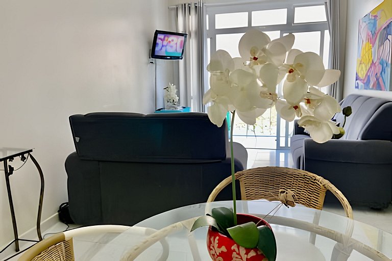 Delicioso apartamento no coração do Guarujá