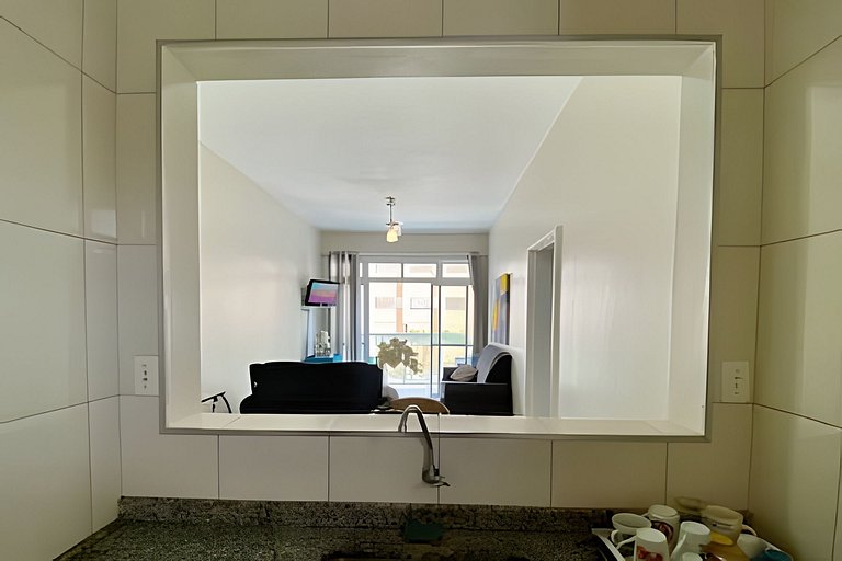 Delicioso apartamento no coração do Guarujá