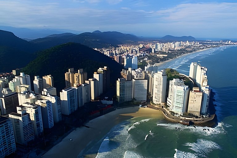 Delicioso apartamento no coração do Guarujá