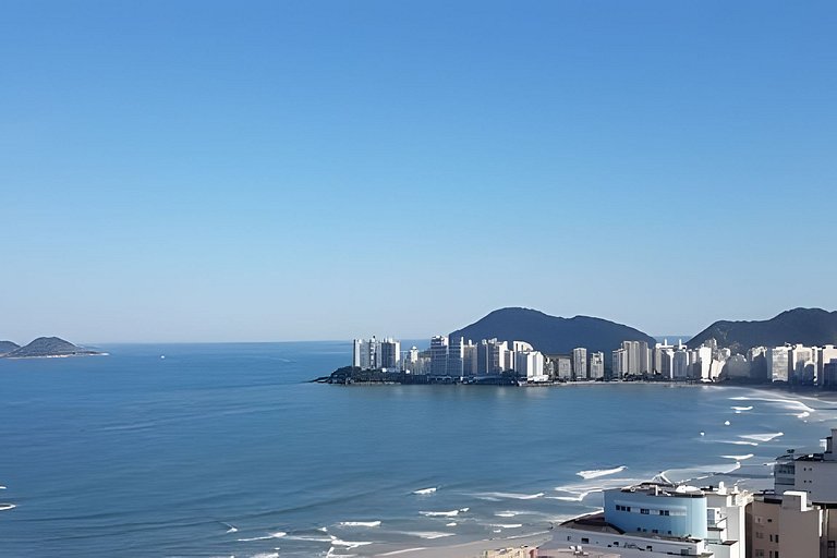 Delicioso apartamento no coração do Guarujá