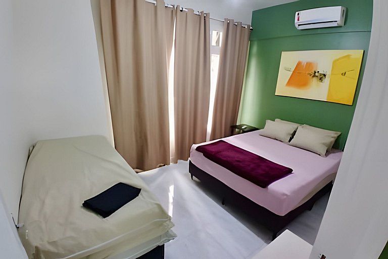 SHB - Delicioso apartamento no coração do Guarujá