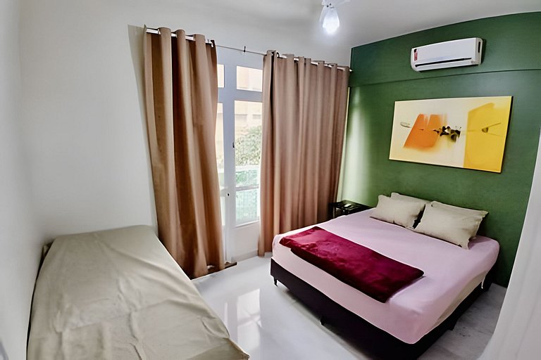 SHB - Delicioso apartamento no coração do Guarujá