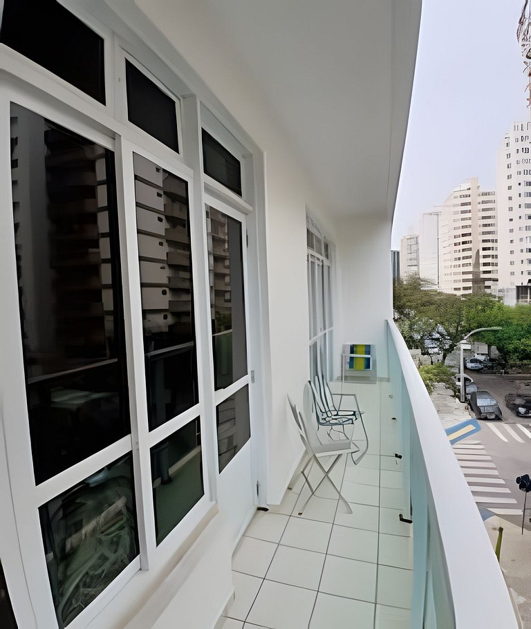 Delicioso apartamento no coração do Guarujá