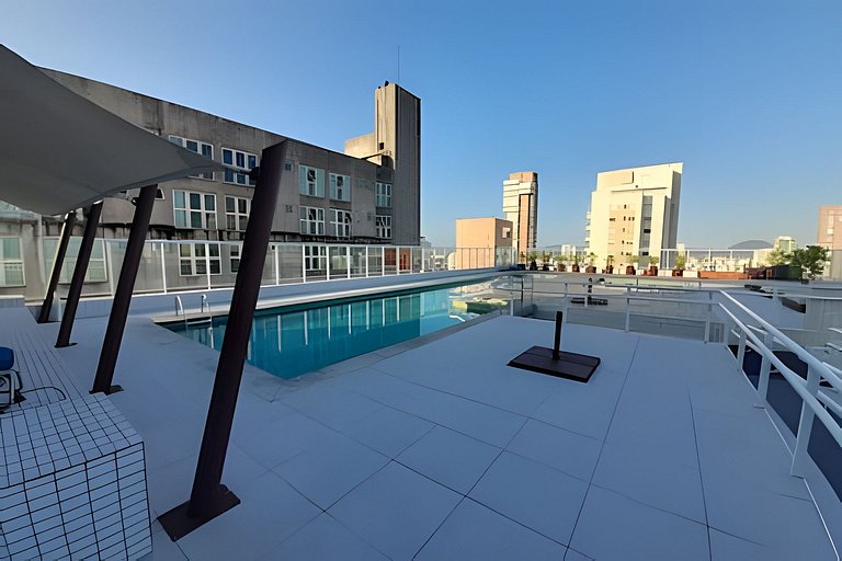 Alto padrão no coração do Gonzaga com piscina