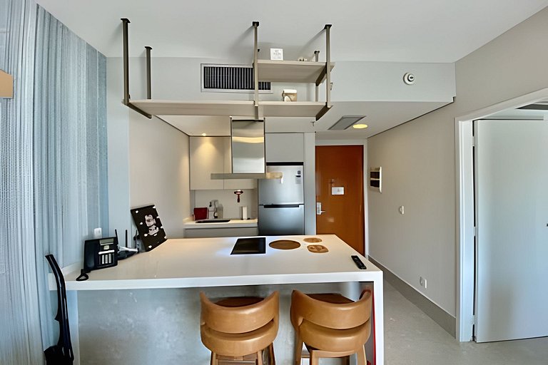 SHB - Apê incrível "pé na areia" no Gonzaga