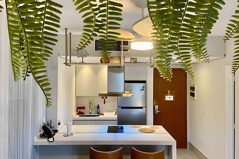 SHB - Apê incrível "pé na areia" no Gonzaga