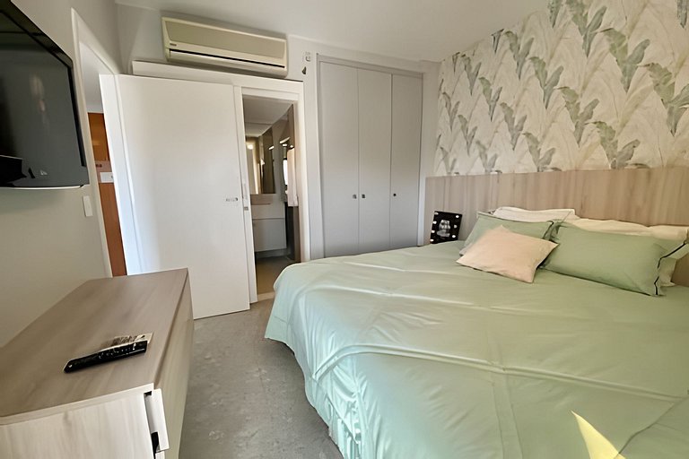 SHB - Apê incrível "pé na areia" no Gonzaga