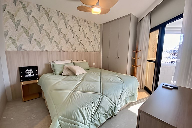 SHB - Apê incrível "pé na areia" no Gonzaga