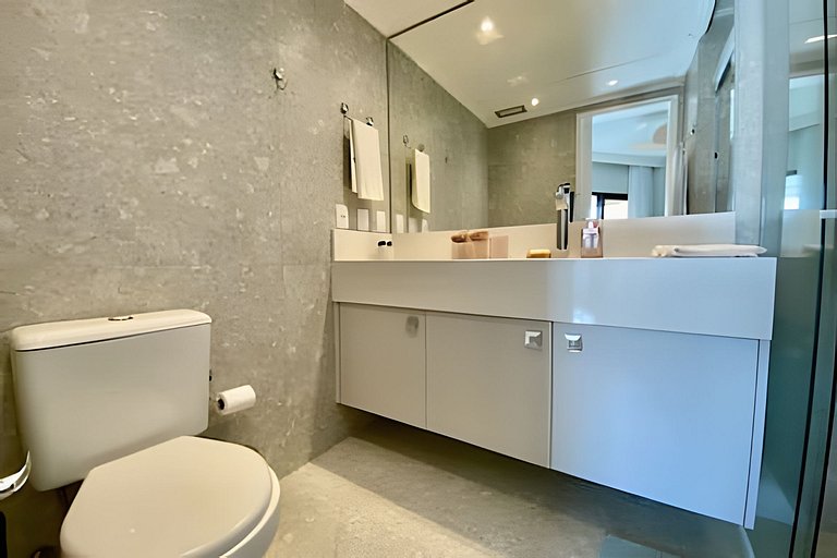 SHB - Apê incrível "pé na areia" no Gonzaga