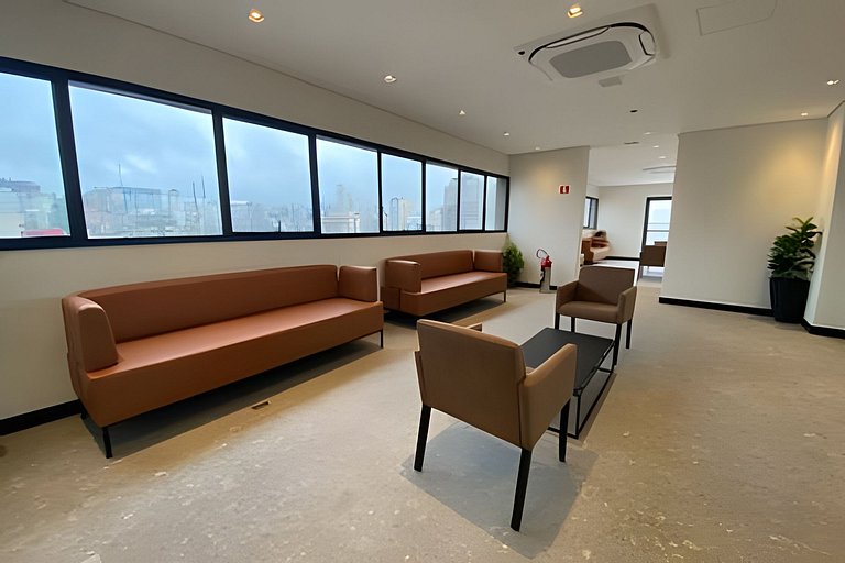 Studio novíssimo prox. a Paulista / Wi fi / Cowork
