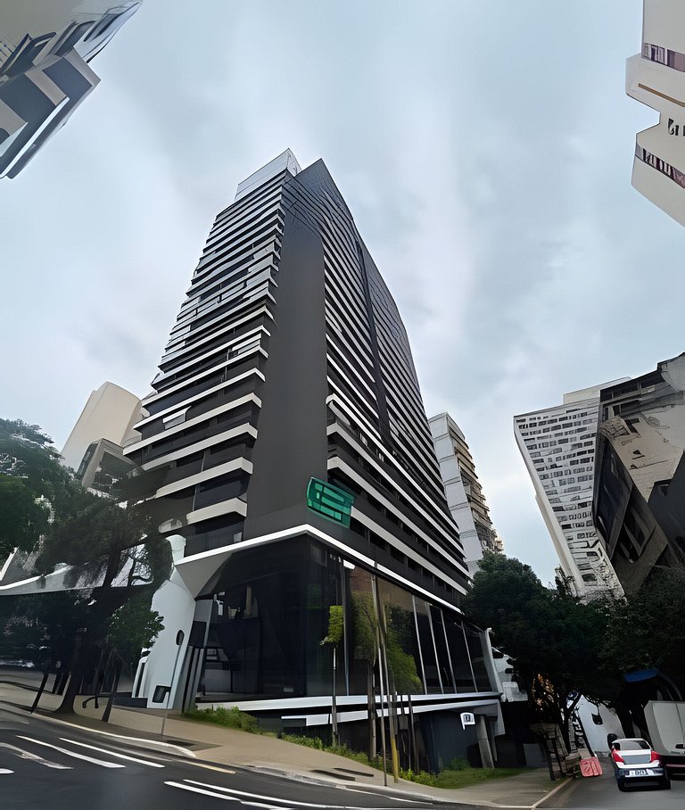 Studio novíssimo prox. a Paulista / Wi fi / Cowork