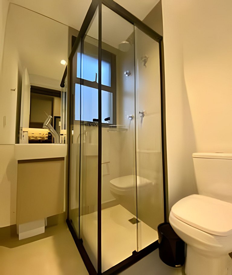 Studio moderno com sacada prox. Paulista