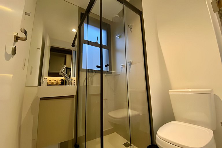 Studio moderno com sacada prox. Paulista