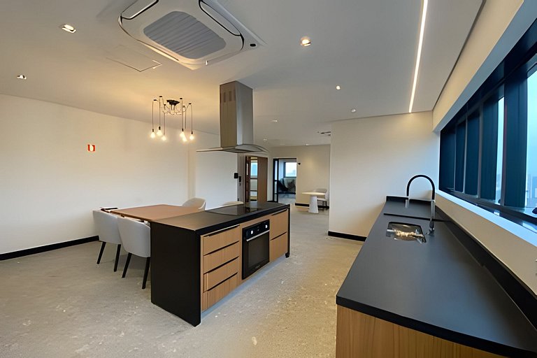 Studio novíssimo com coworking prox. Paulista