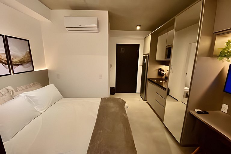 Studio incrível ao lado do Hospital Sírio Libanês