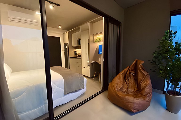 Studio incrível ao lado do Hospital Sírio Libanês