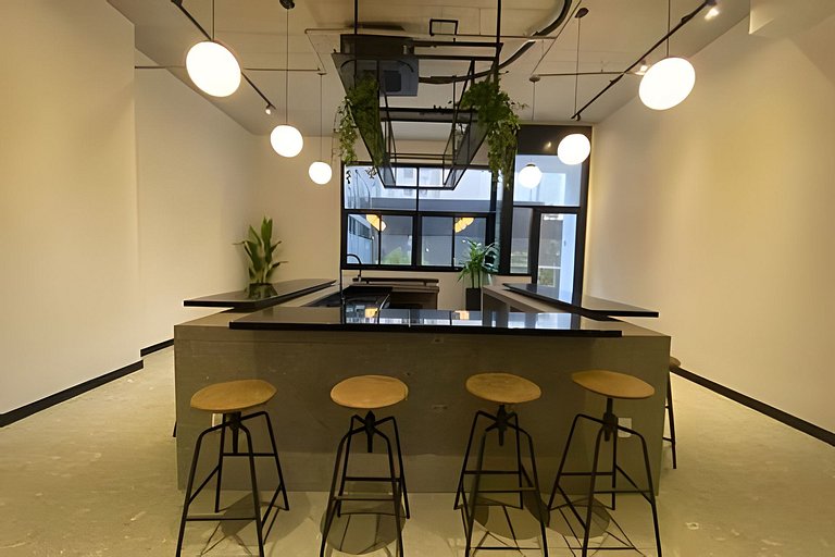 Studio incrível a 3 min da Paulista