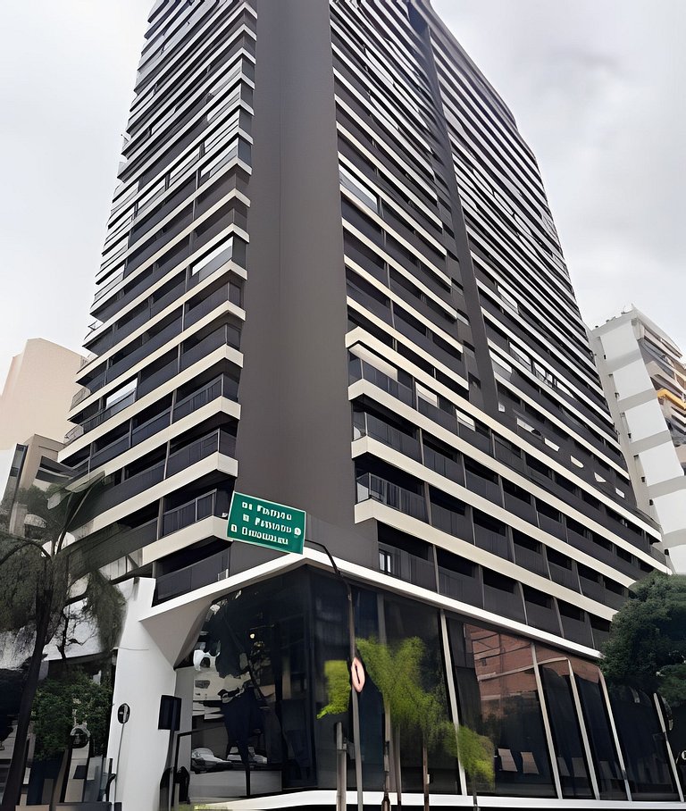 Studio incrível a 3 min da Paulista