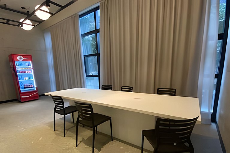 Studio novíssimo com coworking prox. Paulista
