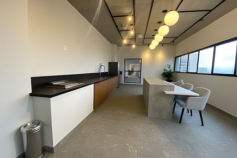 Studio novíssimo com coworking prox. Paulista