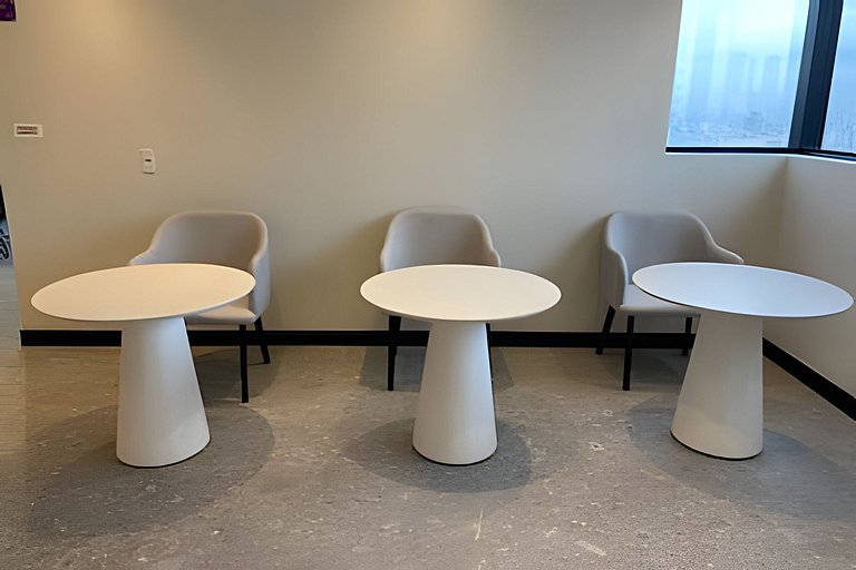 Studio novíssimo com coworking prox. Paulista