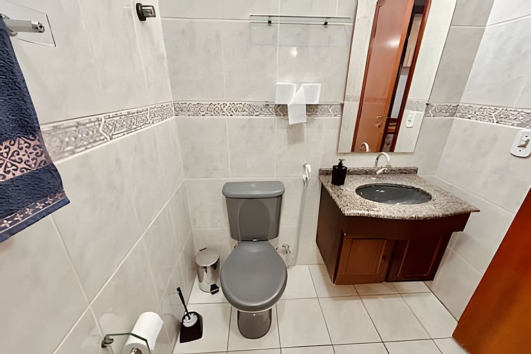 Luxuoso Duplex Familiar a Poucos Passos do Mar