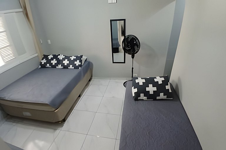 Estilo e Conforto no Gonzaga – Uma Joia em Santos!