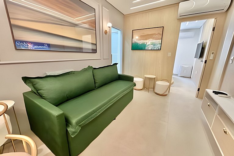 SHB - Sonho Beira Mar Refúgio Perfeito em Santos!