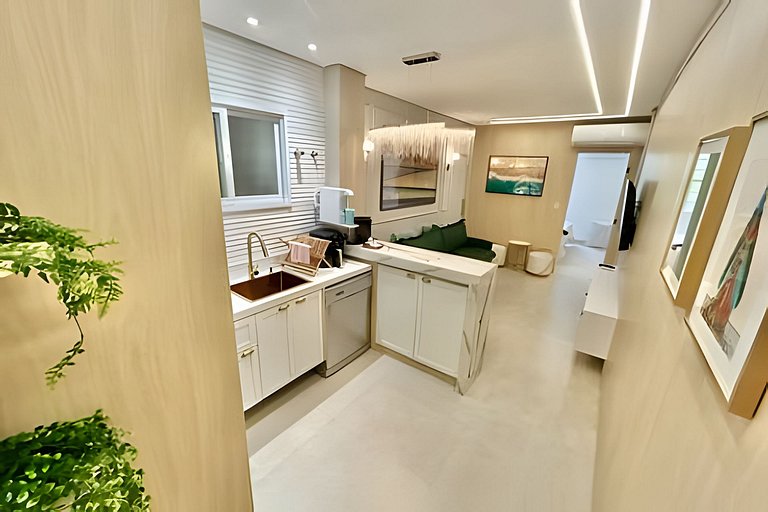 SHB - Sonho Beira Mar Refúgio Perfeito em Santos!