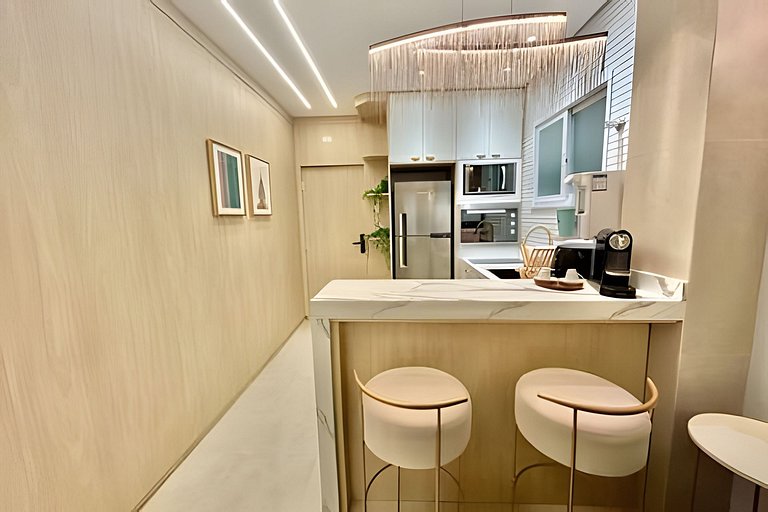 SHB - Sonho Beira Mar Refúgio Perfeito em Santos!