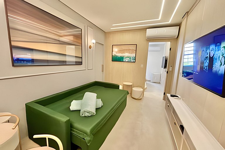 SHB - Sonho Beira Mar Refúgio Perfeito em Santos!