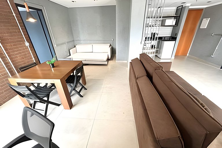 Beleza Oceânica: Apartamento com Vista Panorâmica