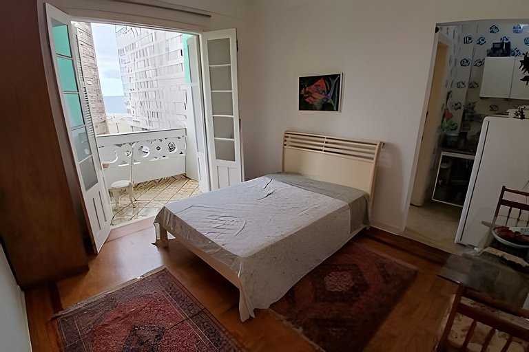 Vista Mar: Pé na Areia em Santos