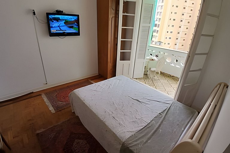 Vista Mar: Pé na Areia em Santos