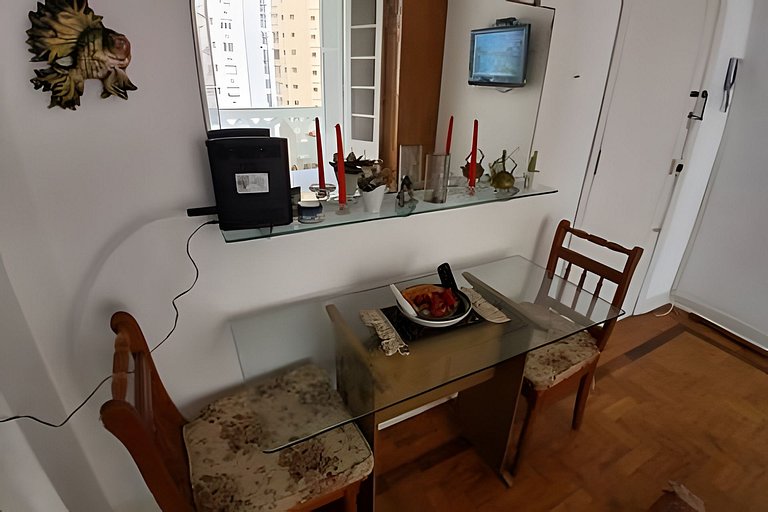 Vista Mar: Pé na Areia em Santos