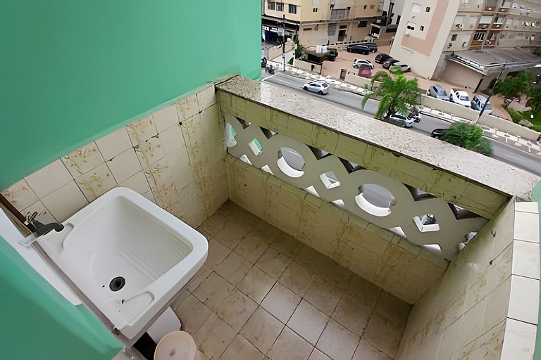 Vista Mar: Pé na Areia em Santos