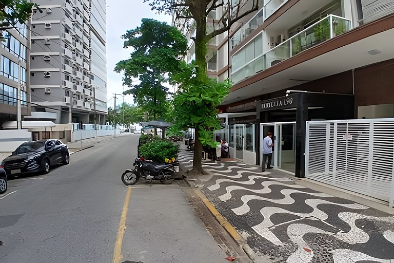 Gonzaga Beach Vibes: Pé na Areia com 2 quartos