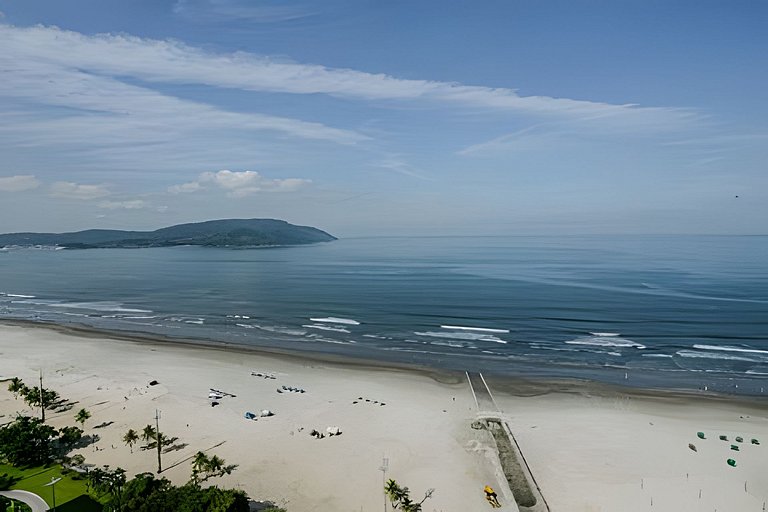 Beach Vibe - Estilo & Vista Mar com Sacada