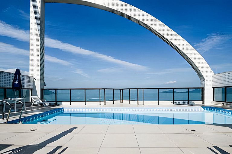 Beach Vibe - Estilo & Vista Mar com Sacada