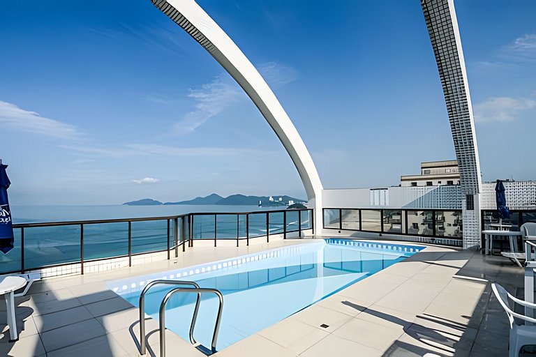 Beach Vibe - Estilo & Vista Mar com Sacada