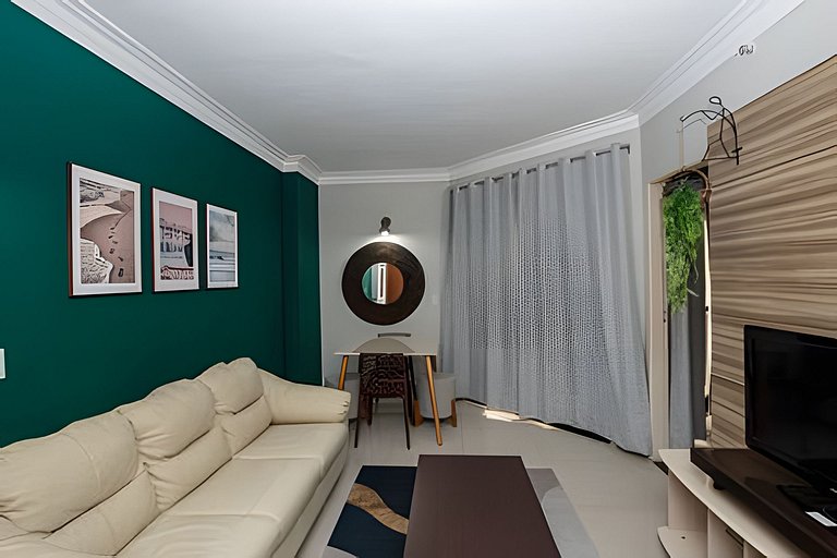 Beach Vibe - Estilo & Vista Mar com Sacada