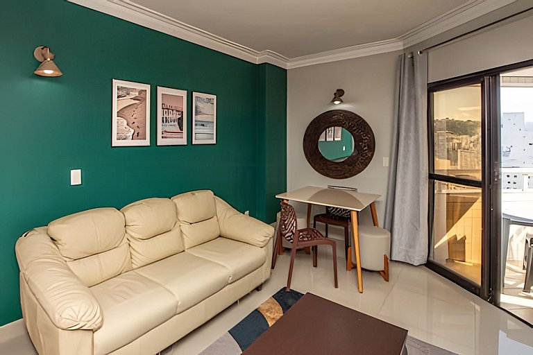Beach Vibe - Estilo & Vista Mar com Sacada