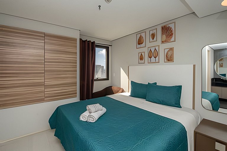 Beach Vibe - Estilo & Vista Mar com Sacada