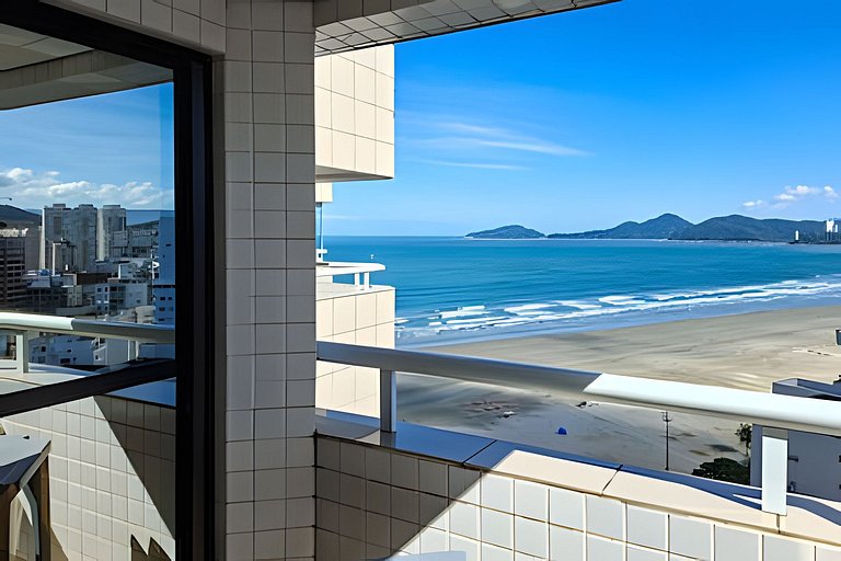 Beach Vibe - Estilo & Vista Mar com Sacada
