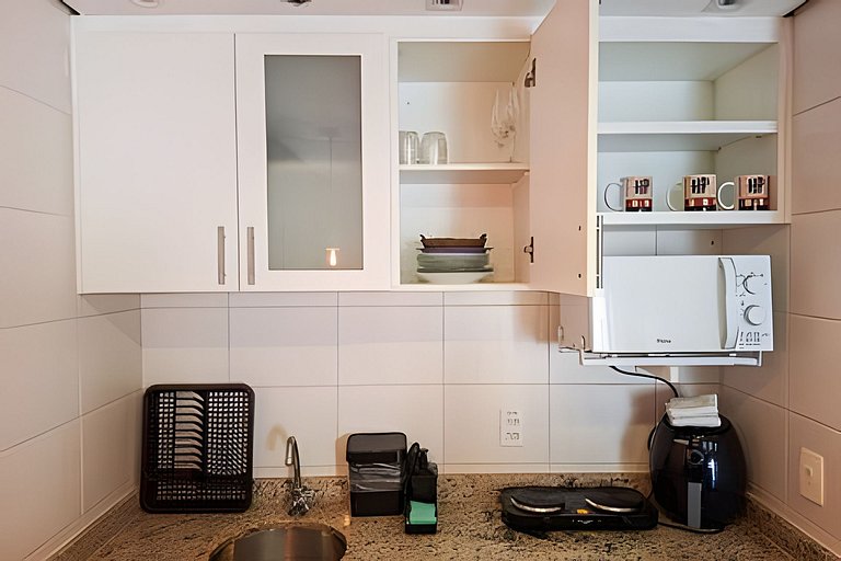 SHB - Apê Retrô | Aconchegante | Beira-Mar