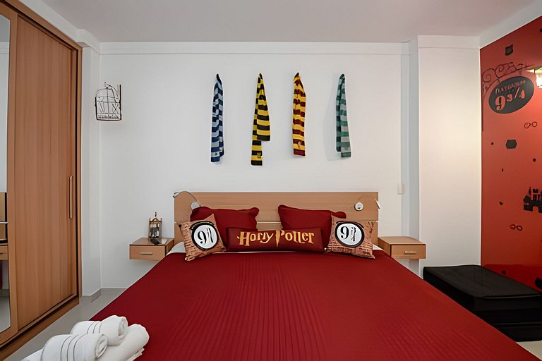 A magia de Harry Potter com vista mar!