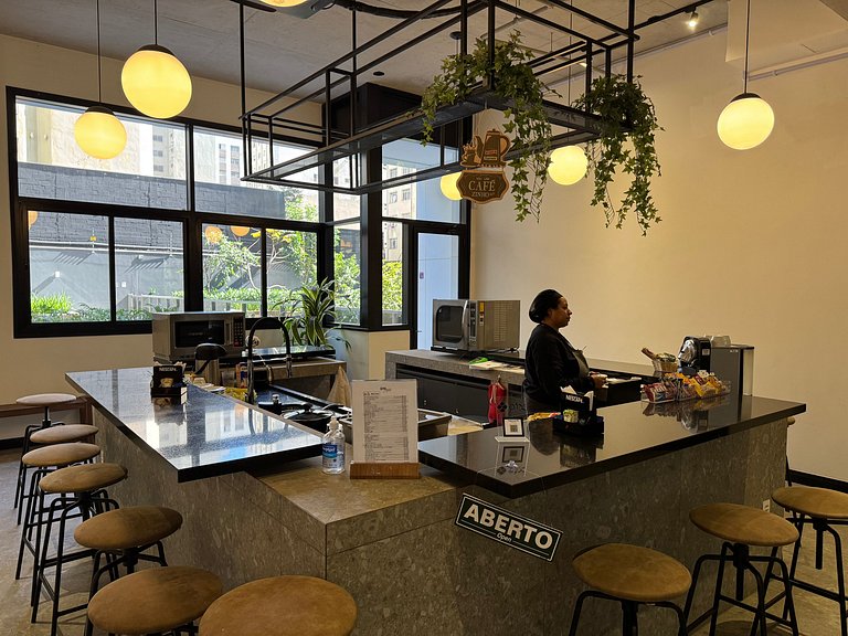 Studio novíssimo prox. a Paulista / Wi fi / Cowork