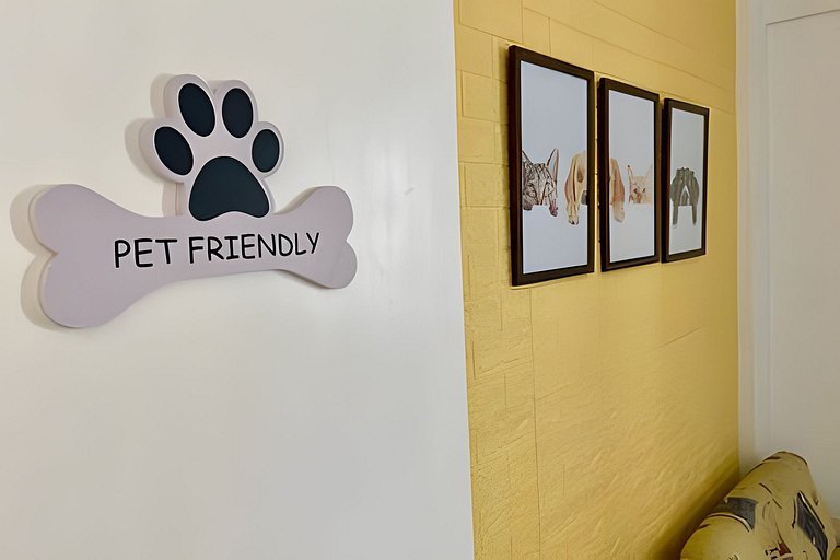 Pet friendly para toda família em Santos