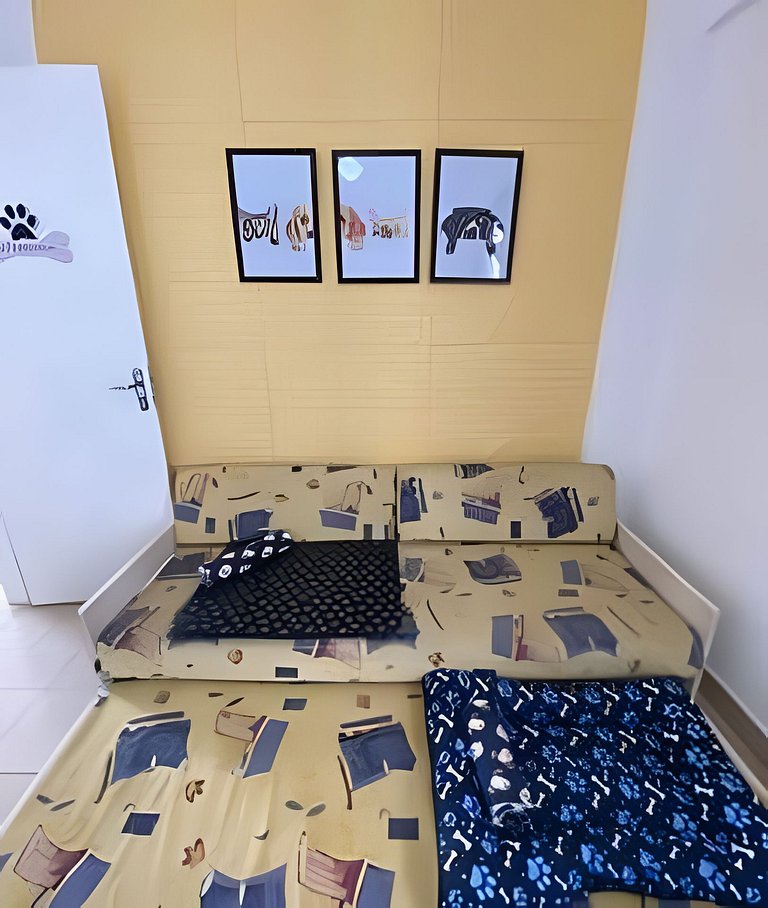 Pet friendly para toda família em Santos