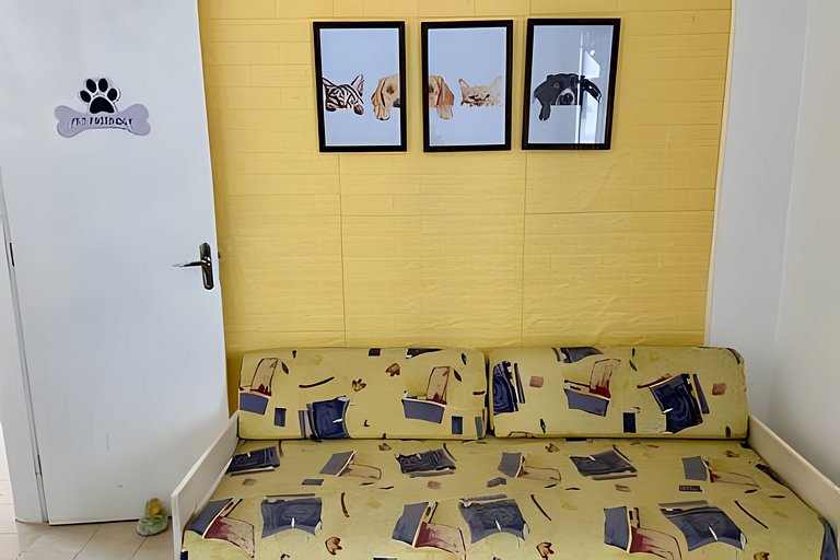Pet friendly para toda família em Santos